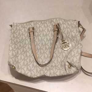 Michael Kors tote with crossbody strap
